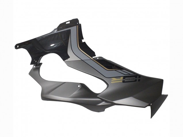 2021-2026 Kawasaki ZX10R Motorcycle Fairings - Black Grey Gold