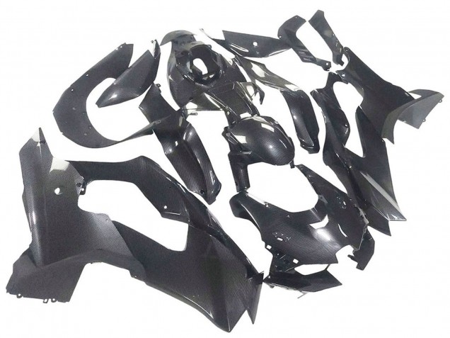 2021-2026 Kawasaki ZX10R Motorcycle Fairings - Black Carbon Fiber