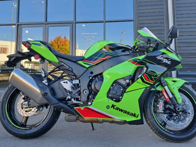2021-2026 Kawasaki ZX10R Motorcycle Fairings - Green Black Red