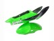 1998-1999 Kawasaki ZX6R Motorcycle Fairings - Green White Dark Blue Silver