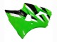 2000-2002 Kawasaki ZX6R Motorcycle Fairings - Green White Black