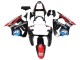 2000-2002 Kawasaki ZX6R Motorcycle Fairings - Glossy Black Red Blue Red PlayStation 2