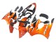 2000-2002 Kawasaki ZX6R Motorcycle Fairings - Orange Black