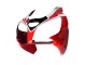 2000-2002 Kawasaki ZX6R Motorcycle Fairings - White Red Black