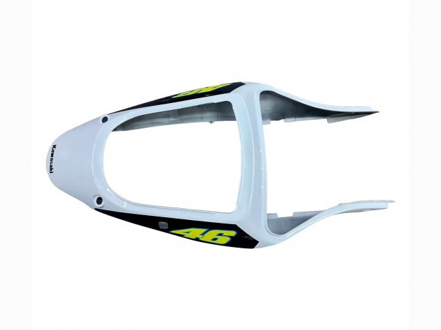 2000-2002 Kawasaki ZX6R Motorcycle Fairings - White Red Black