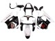 2000-2002 Kawasaki ZX6R Motorcycle Fairings - White Black Red Monster