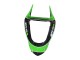 2003-2004 Kawasaki ZX6R Motorcycle Fairings - Green White Black