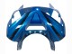 2003-2004 Kawasaki ZX6R Motorcycle Fairings - Blue White Red Shark