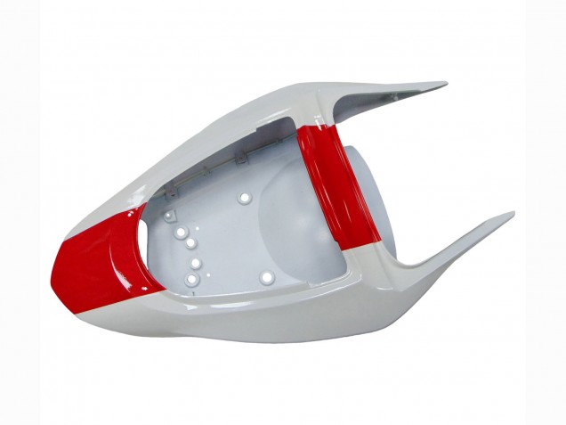 2003-2004 Kawasaki ZX6R Motorcycle Fairings - White Red