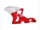 2003-2004 Kawasaki ZX6R Motorcycle Fairings - White Red