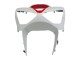 2003-2004 Kawasaki ZX6R Motorcycle Fairings - White Red