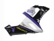 2005-2006 Kawasaki ZX6R Motorcycle Fairings - White Purple Black Rizoma Playboy DENSO
