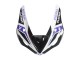 2005-2006 Kawasaki ZX6R Motorcycle Fairings - White Purple Black Rizoma Playboy DENSO