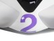 2005-2006 Kawasaki ZX6R Motorcycle Fairings - White Purple Black Rizoma Playboy DENSO