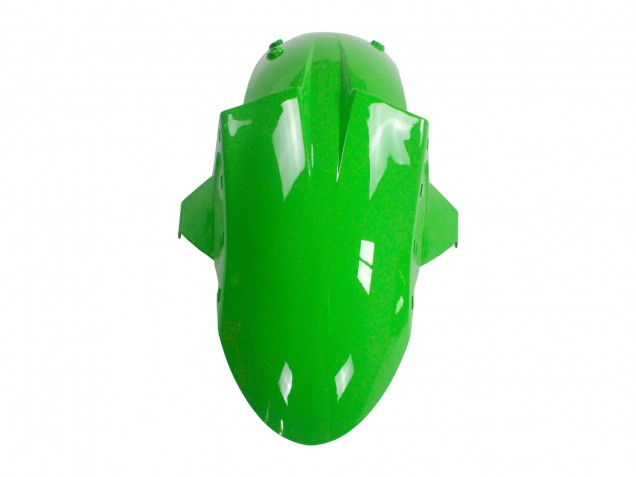 2005-2006 Kawasaki ZX6R Motorcycle Fairings - Green Black Ninja