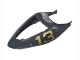 2005-2006 Kawasaki ZX6R Motorcycle Fairings - Dark Grey Black