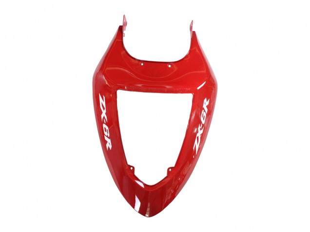 2005-2006 Kawasaki ZX6R Motorcycle Fairings - Red Yellow Black