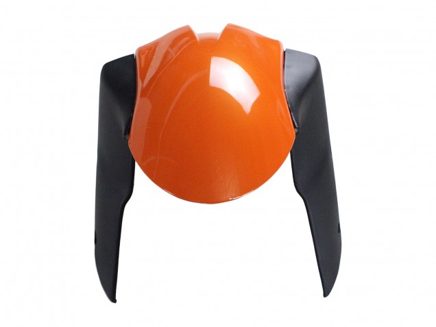2007-2008 Kawasaki ZX6R Motorcycle Fairings - Orange Black Ninja