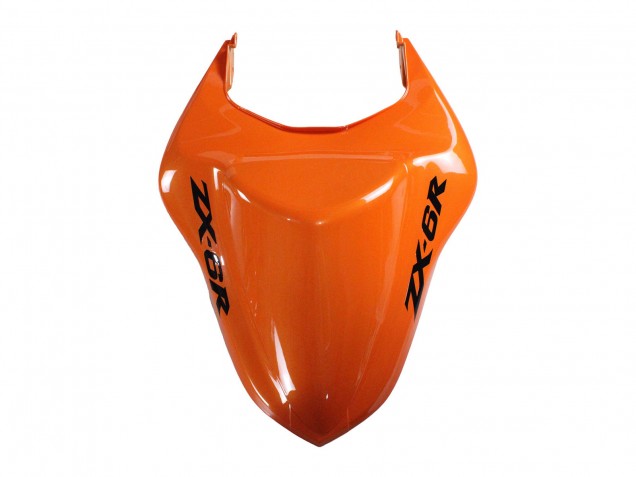 2007-2008 Kawasaki ZX6R Motorcycle Fairings - Orange Black Ninja