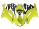 2007-2008 Kawasaki ZX6R Motorcycle Fairings - Yellow Ninja