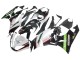 2009-2012 Kawasaki ZX6R Motorcycle Fairings - White Red Black Green