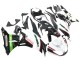 2009-2012 Kawasaki ZX6R Motorcycle Fairings - White Red Black Green