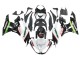 2009-2012 Kawasaki ZX6R Motorcycle Fairings - White Red Black Green