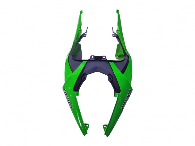 2019-2022 Kawasaki ZX6R Motorcycle Fairings - Green Matte Black