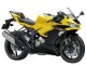 2019-2022 Kawasaki ZX6R Motorcycle Fairings - Yellow Matte Black