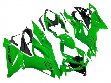 2019-2022 Kawasaki ZX6R Motorcycle Fairings - Green