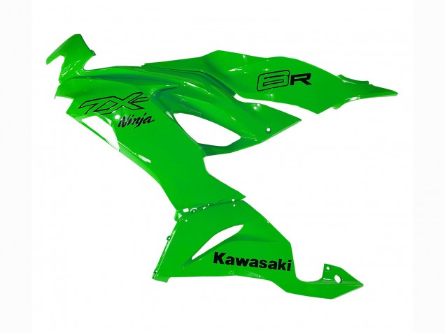 2019-2022 Kawasaki ZX6R Motorcycle Fairings - Green