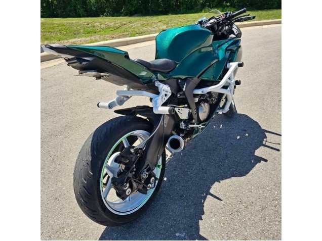 2019-2022 Kawasaki ZX6R Motorcycle Fairings - Dark Green