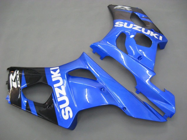 2003-2004 Suzuki GSXR 1000 Motorcycle Fairings - Blue White Black