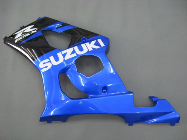 2003-2004 Suzuki GSXR 1000 Motorcycle Fairings - Blue White Black