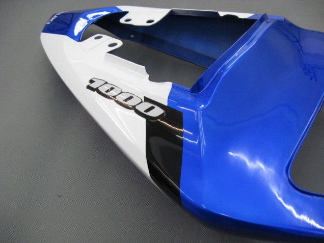 2003-2004 Suzuki GSXR 1000 Motorcycle Fairings - Blue White Black