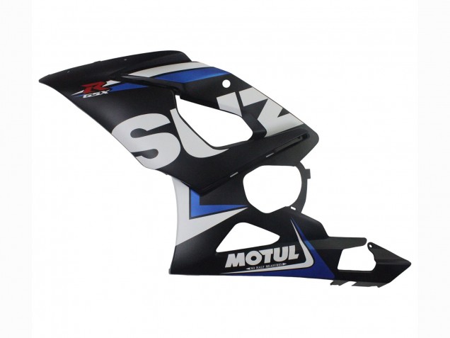 2005-2006 Suzuki GSXR 1000 Motorcycle Fairings - Black Blue White Motul
