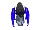 2007-2008 Suzuki GSXR 1000 Motorcycle Fairing Kits - Blue Glossy Black