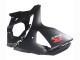 2007-2008 Suzuki GSXR 1000 Motorcycle Fairings - Matte Black Red Decal