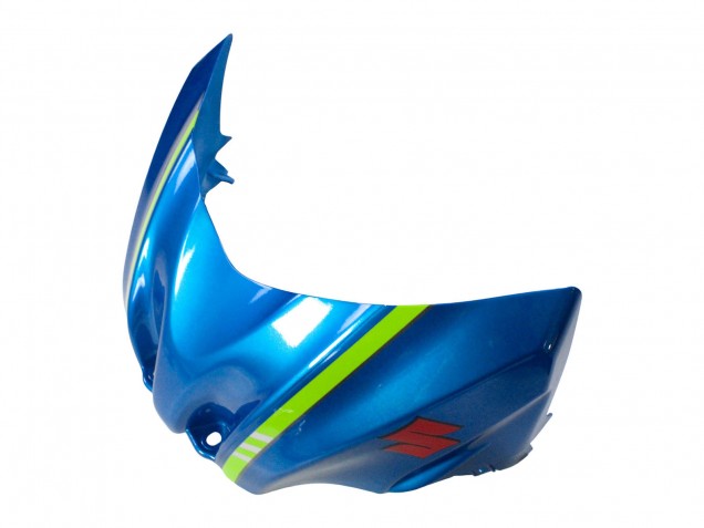 2009-2016 Suzuki GSXR 1000 Motorcycle Fairings - Light Blue Green Motul 29 Ecstar