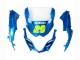 2009-2016 Suzuki GSXR 1000 Motorcycle Fairings - Light Blue Green Motul 29 Ecstar