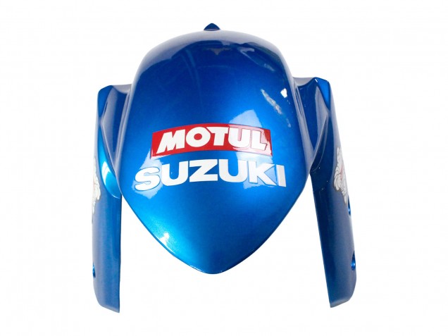 2009-2016 Suzuki GSXR 1000 Motorcycle Fairings - Light Blue Green Motul 29 Ecstar