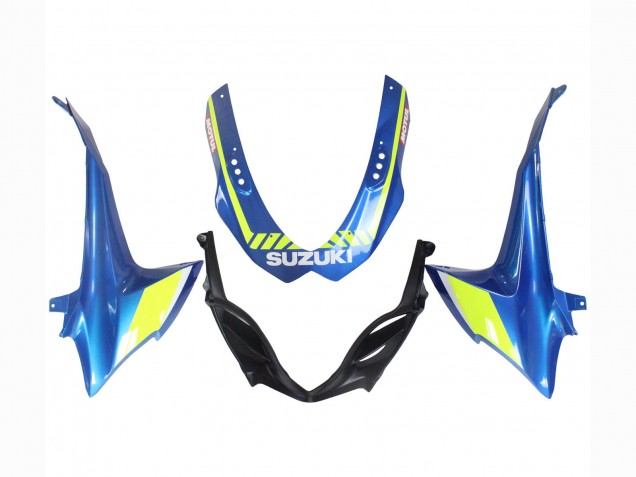 2009-2016 Suzuki GSXR 1000 Motorcycle Fairings - Light Blue Green Red Motul
