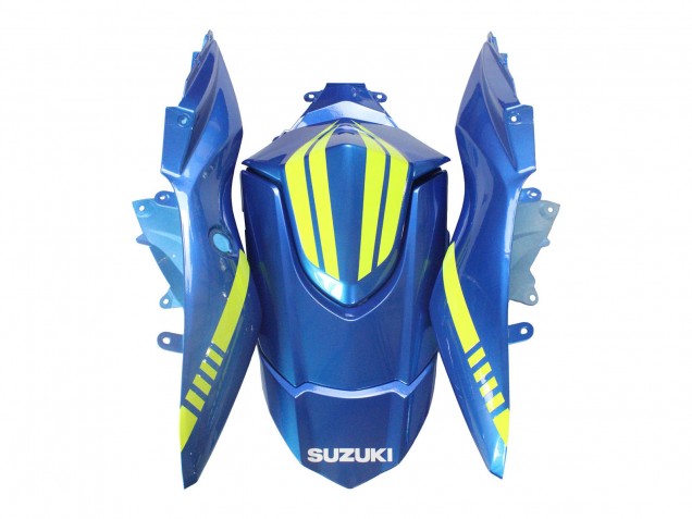 2009-2016 Suzuki GSXR 1000 Motorcycle Fairings - Light Blue Green Red Motul