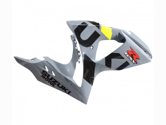 2009-2016 Suzuki GSXR 1000 Motorcycle Fairings - Grey Neon Yellow Black Motul