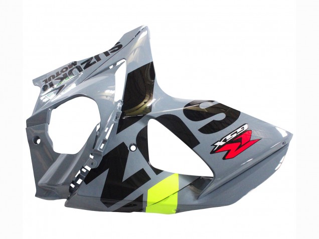 2009-2016 Suzuki GSXR 1000 Motorcycle Fairings - Grey Neon Yellow Black Motul