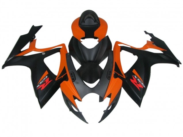 2004-2005 Suzuki GSXR 600 / GSXR 750 Motorcycle Fairings - Red Black