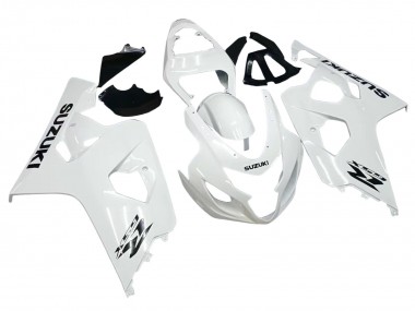 2004-2005 Suzuki GSXR 600 / GSXR 750 Motorcycle Fairings - Pearl White
