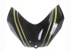 2006-2007 Suzuki GSXR 600 / GSXR 750 Motorcycle Fairings - Glossy Black Gold Stripe