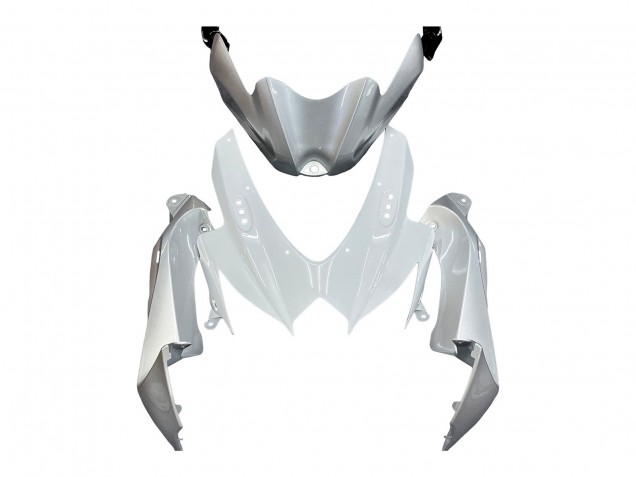 2008-2010 Suzuki GSXR 600 / GSXR 750 Motorcycle Fairings - White Silver Blue Black