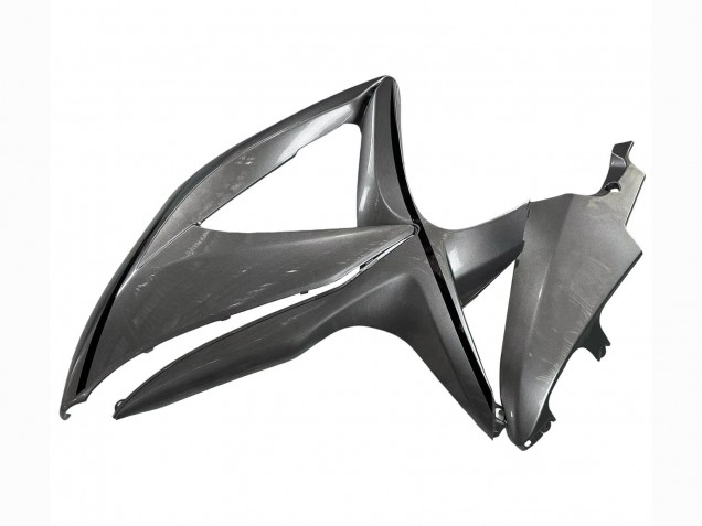 2008-2010 Suzuki GSXR 600 / GSXR 750 Motorcycle Fairings - Matte Grey Black